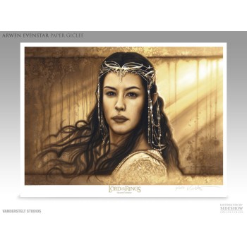 Lord of the Rings Fine Art Print Giclee Arwen Evenstar 43 x 56 cm